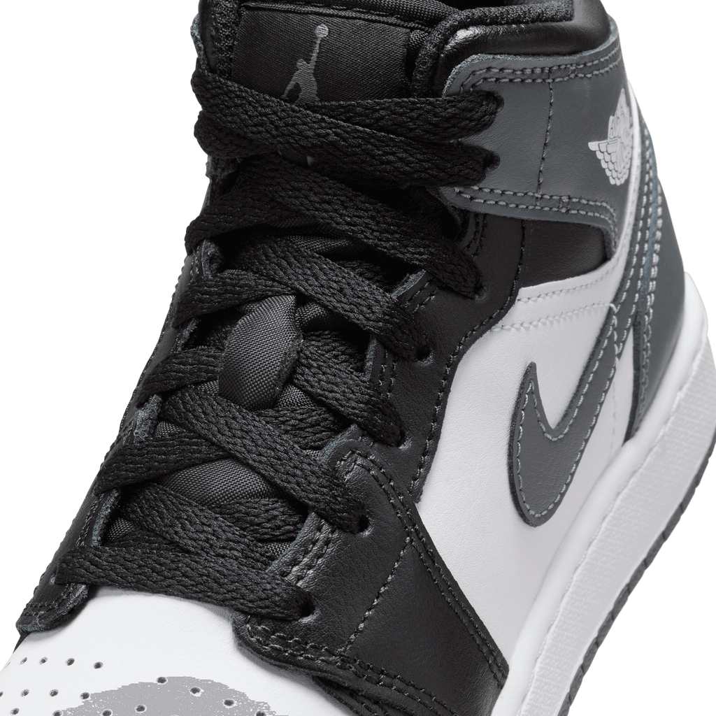 Big Kids' Air Jordan 1 Mid "Iron Grey"