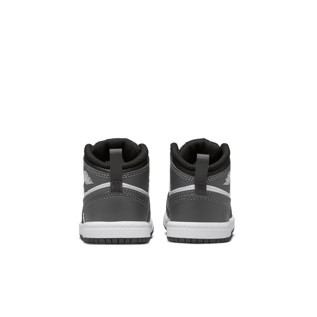 Baby/Toddler Jordan 1 Mid "Black Iron Grey"