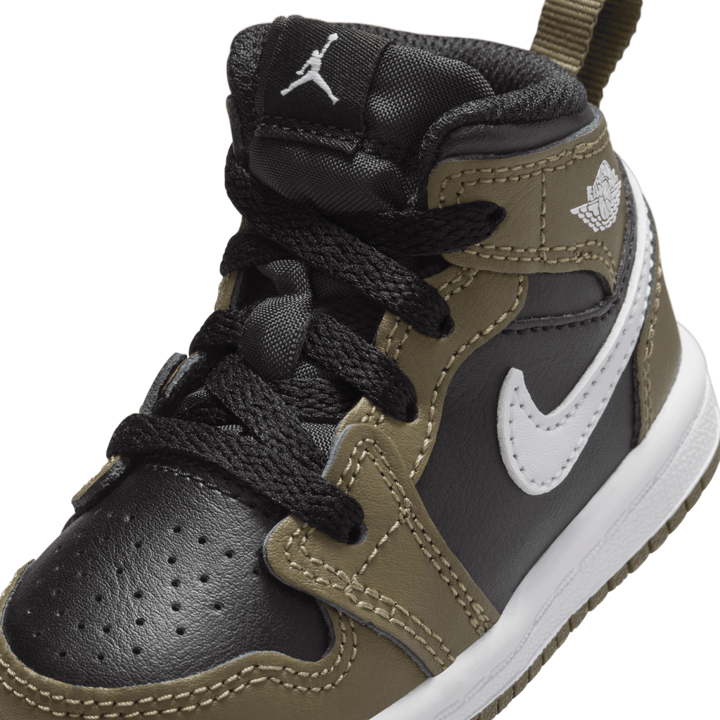 Baby/Toddler Jordan 1 Mid "Medium Olive"