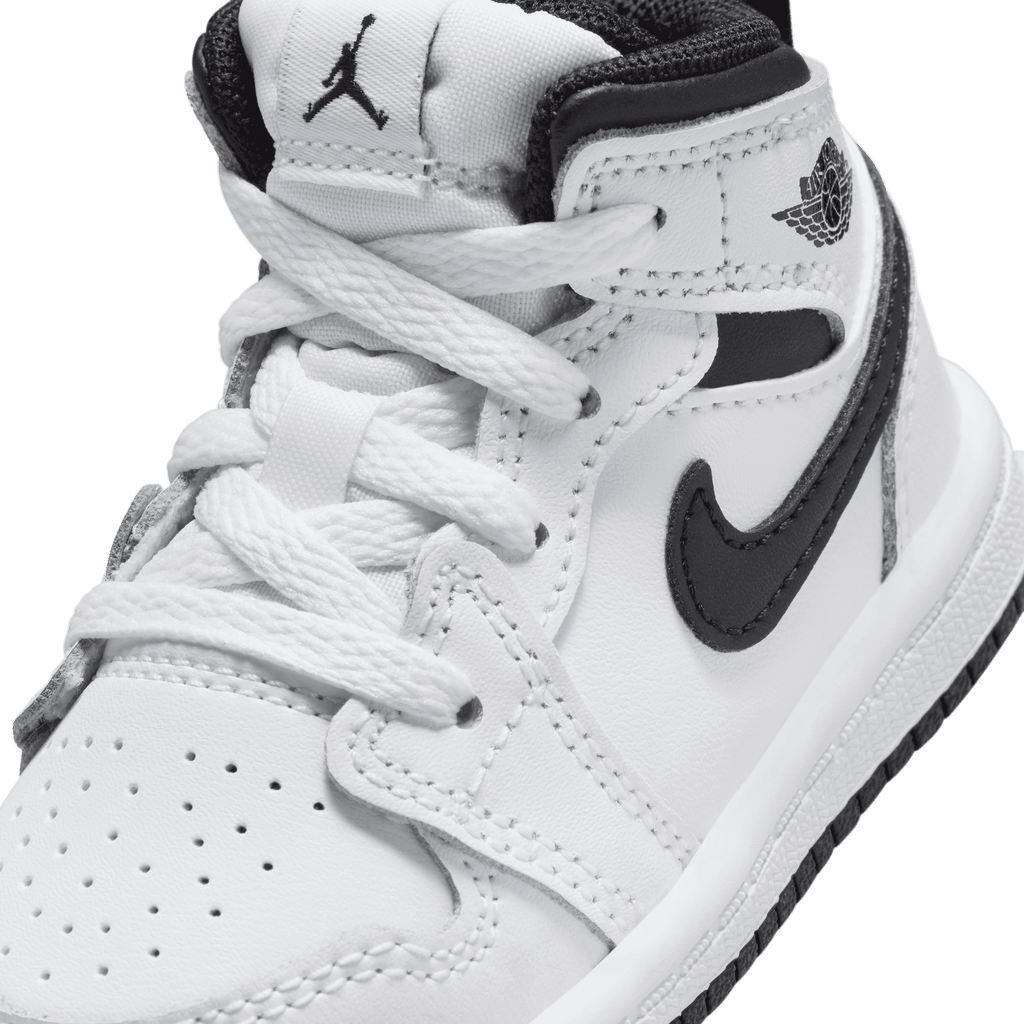 Baby/Toddler Jordan 1 Mid "White Black"