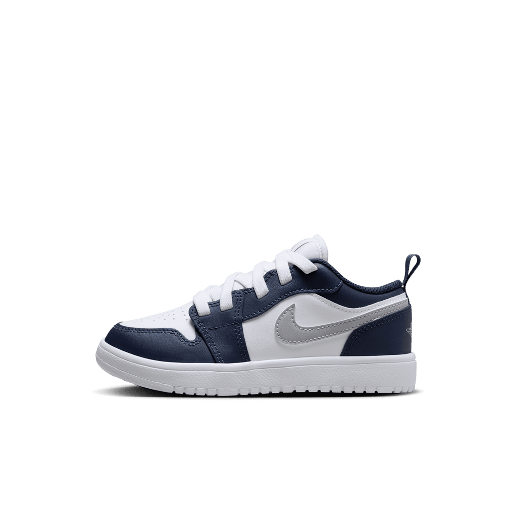 Little Kids' Jordan 1 Low Alt "Midnight Navy Wolf Grey"