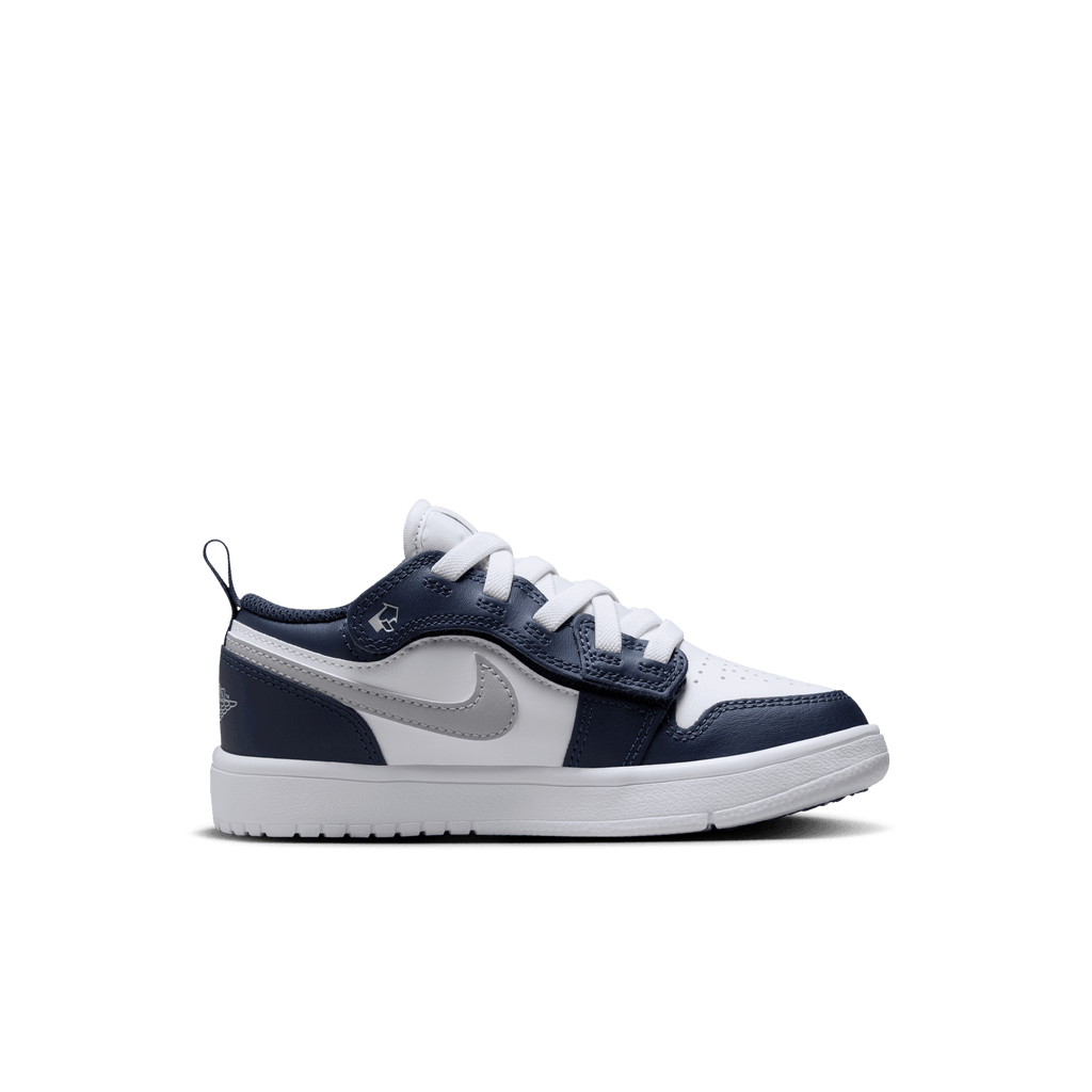 Little Kids' Jordan 1 Low Alt "Midnight Navy Wolf Grey"