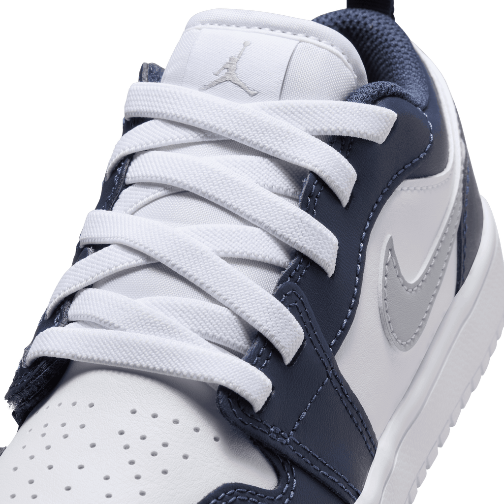 Little Kids' Jordan 1 Low Alt "Midnight Navy Wolf Grey"