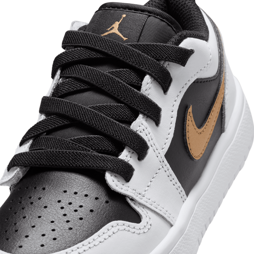 Little Kids' Jordan 1 Low ALT "Gold Swoosh"