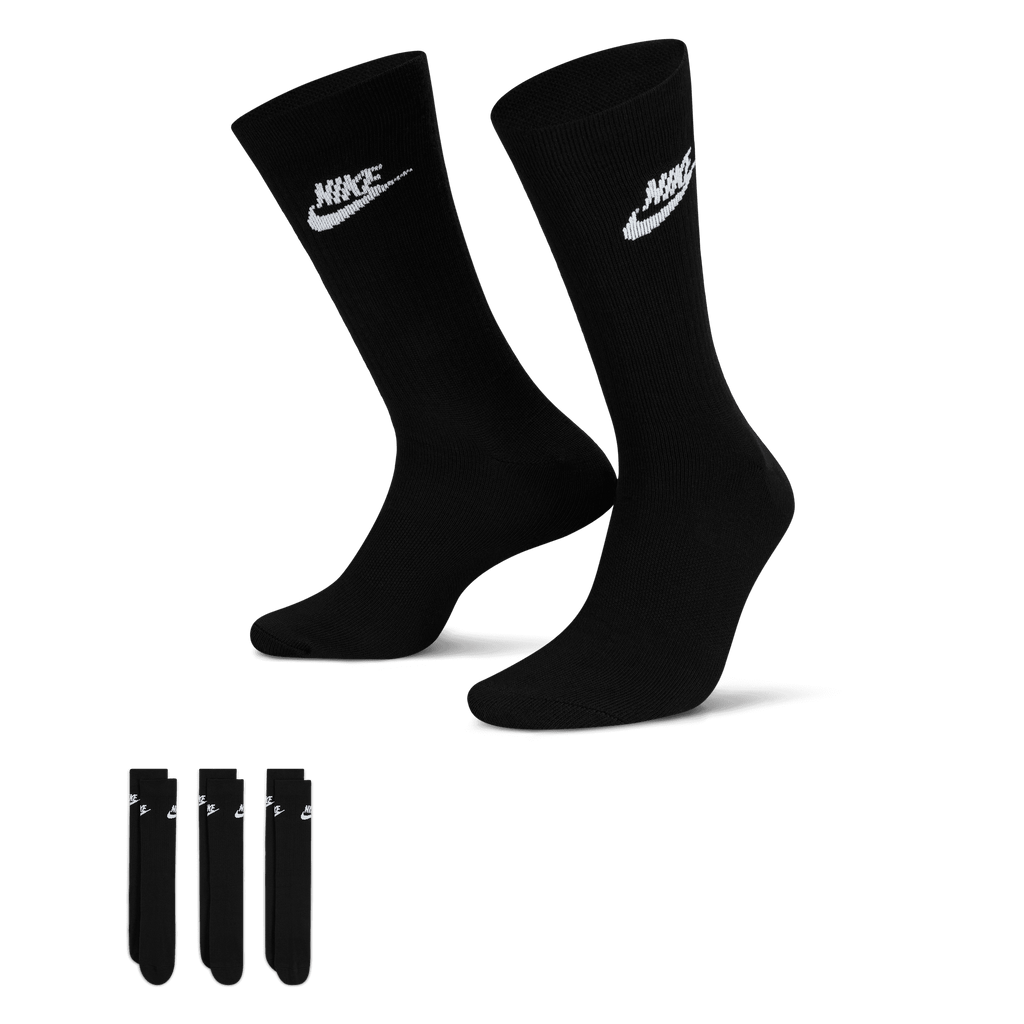 Nike Sportswear Everyday Essential Crew Socks (3 Pairs) "Unisex"