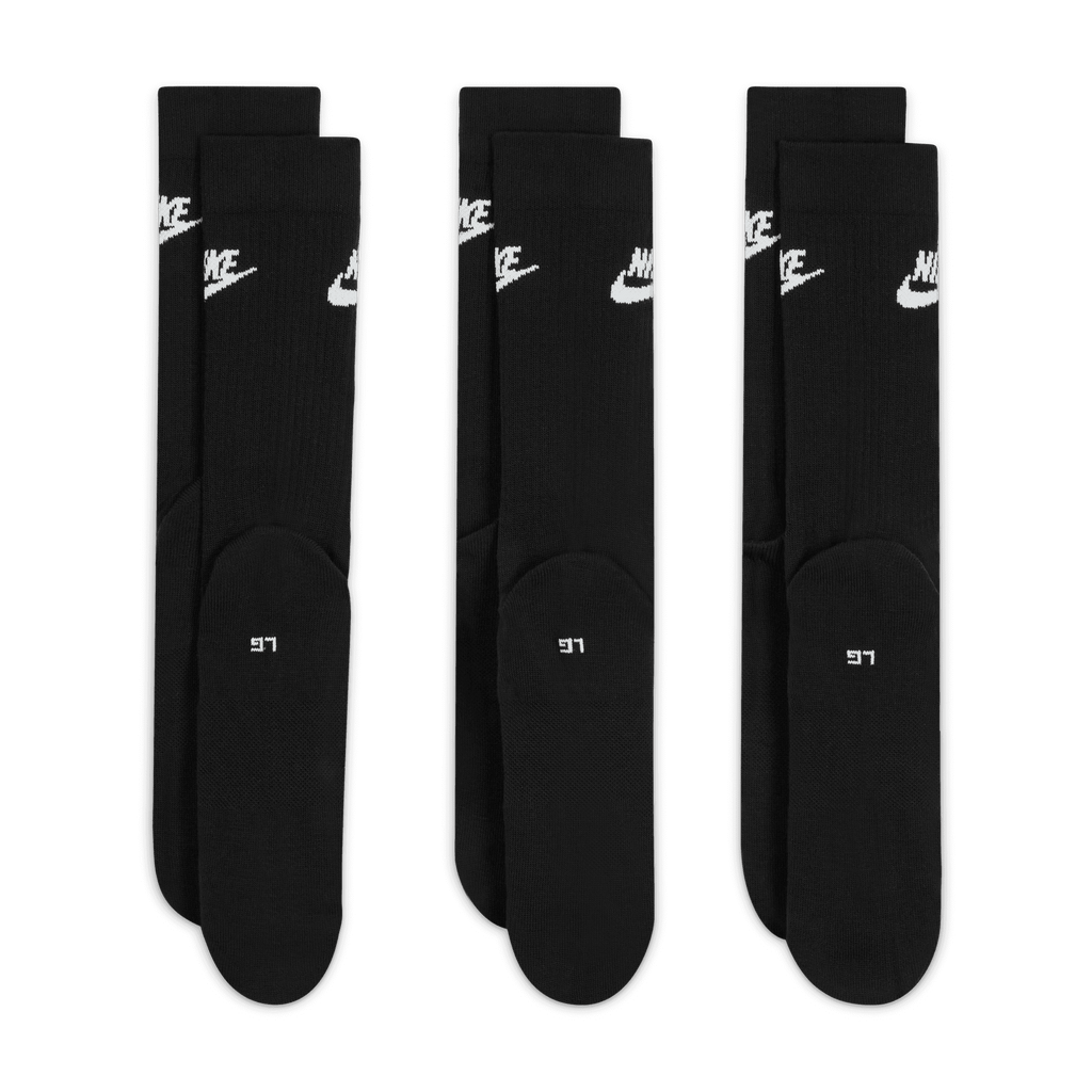 Nike Sportswear Everyday Essential Crew Socks (3 Pairs) "Unisex"