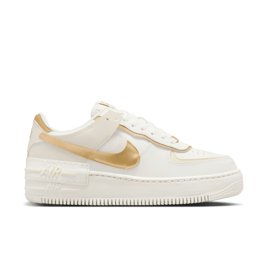 Women's Nike Air Force 1 Shadow "Sail Metallic Gold"