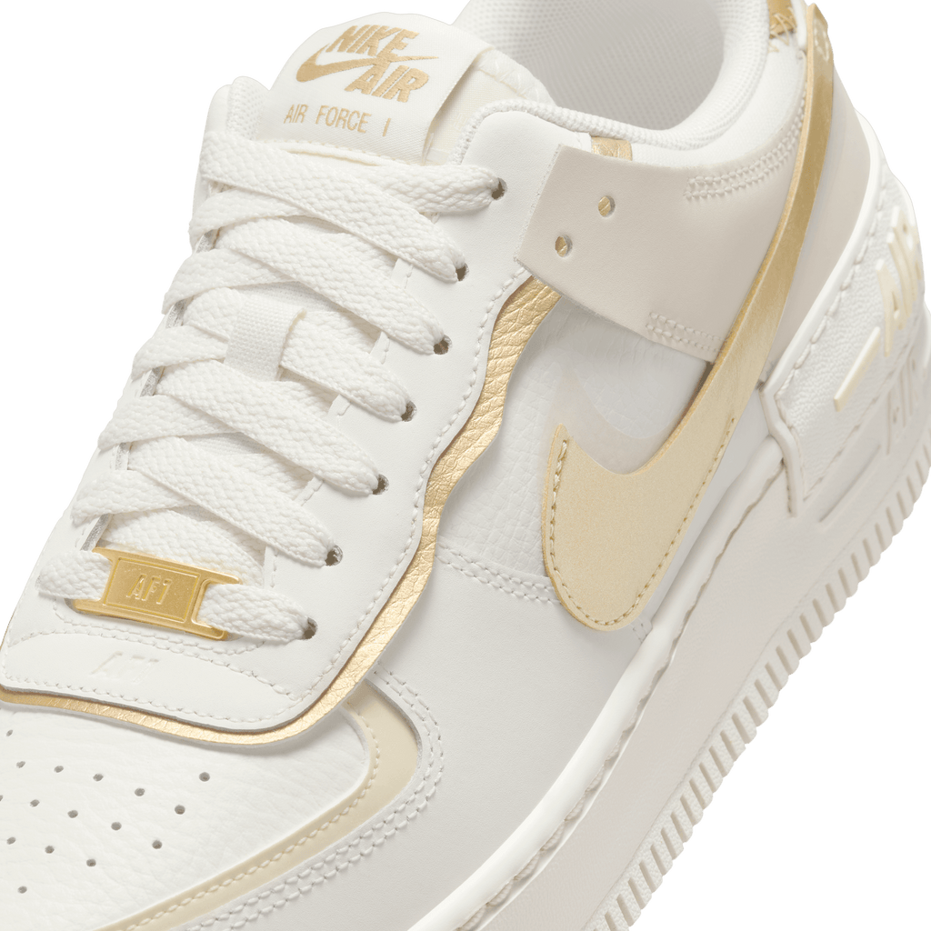 Women's Nike Air Force 1 Shadow "Sail Metallic Gold"