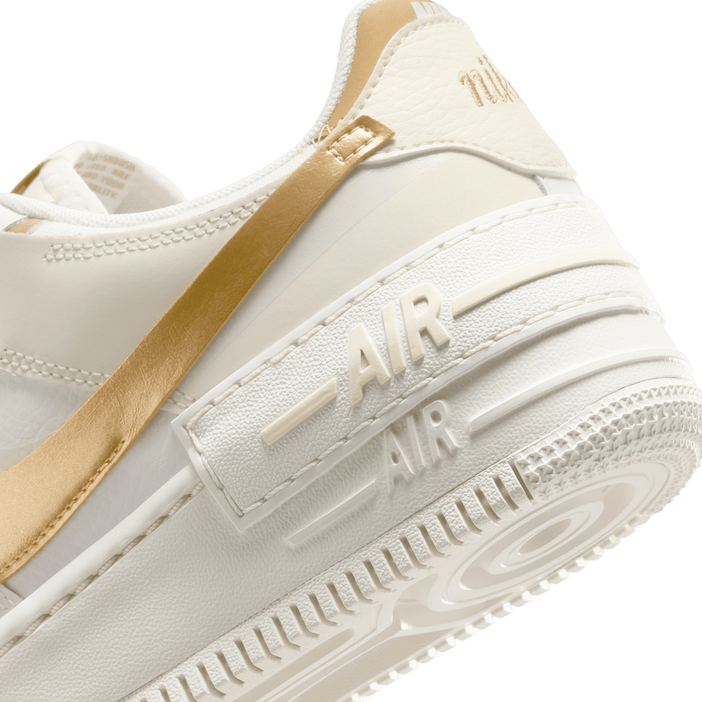 Women's Nike Air Force 1 Shadow "Sail Metallic Gold"