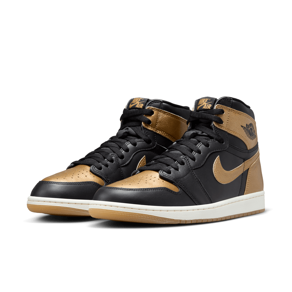 Men's Air Jordan 1 Retro High OG "Metallic Gold Black"