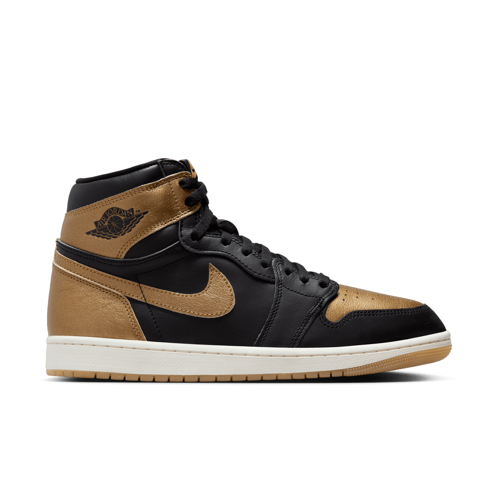 Men's Air Jordan 1 Retro High OG "Metallic Gold Black"