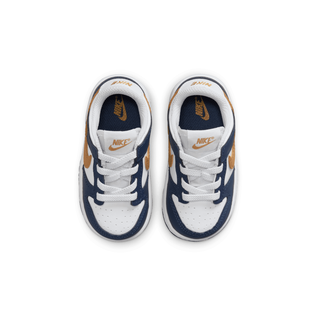 Baby/Toddler Nike Dunk Low "Midnight Navy Wheat"