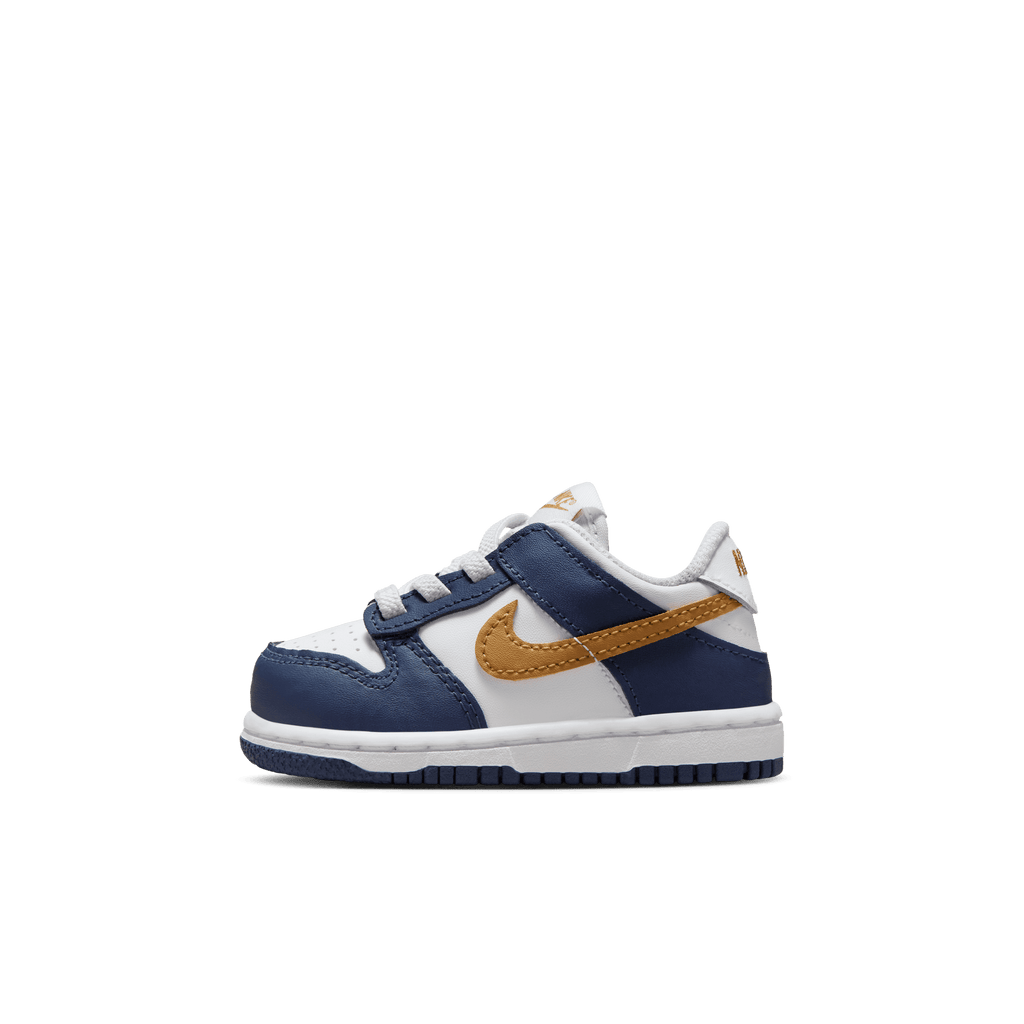 Baby/Toddler Nike Dunk Low "Midnight Navy Wheat"