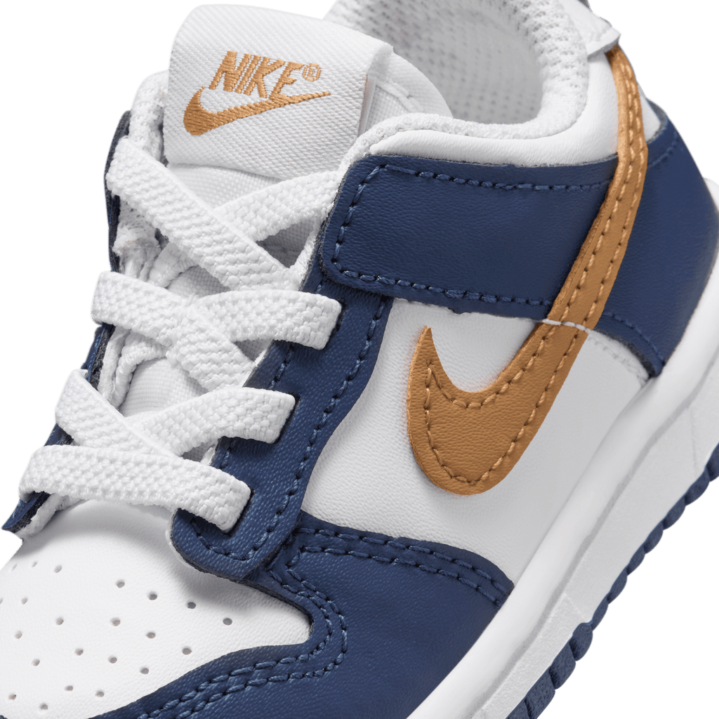 Baby/Toddler Nike Dunk Low "Midnight Navy Wheat"