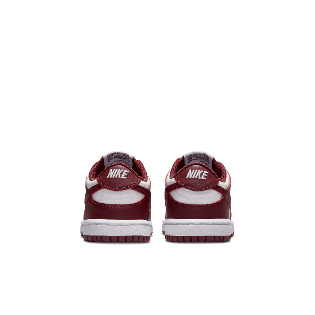 Baby/Toddler Nike Dunk Low "White Gym Red Redwood"