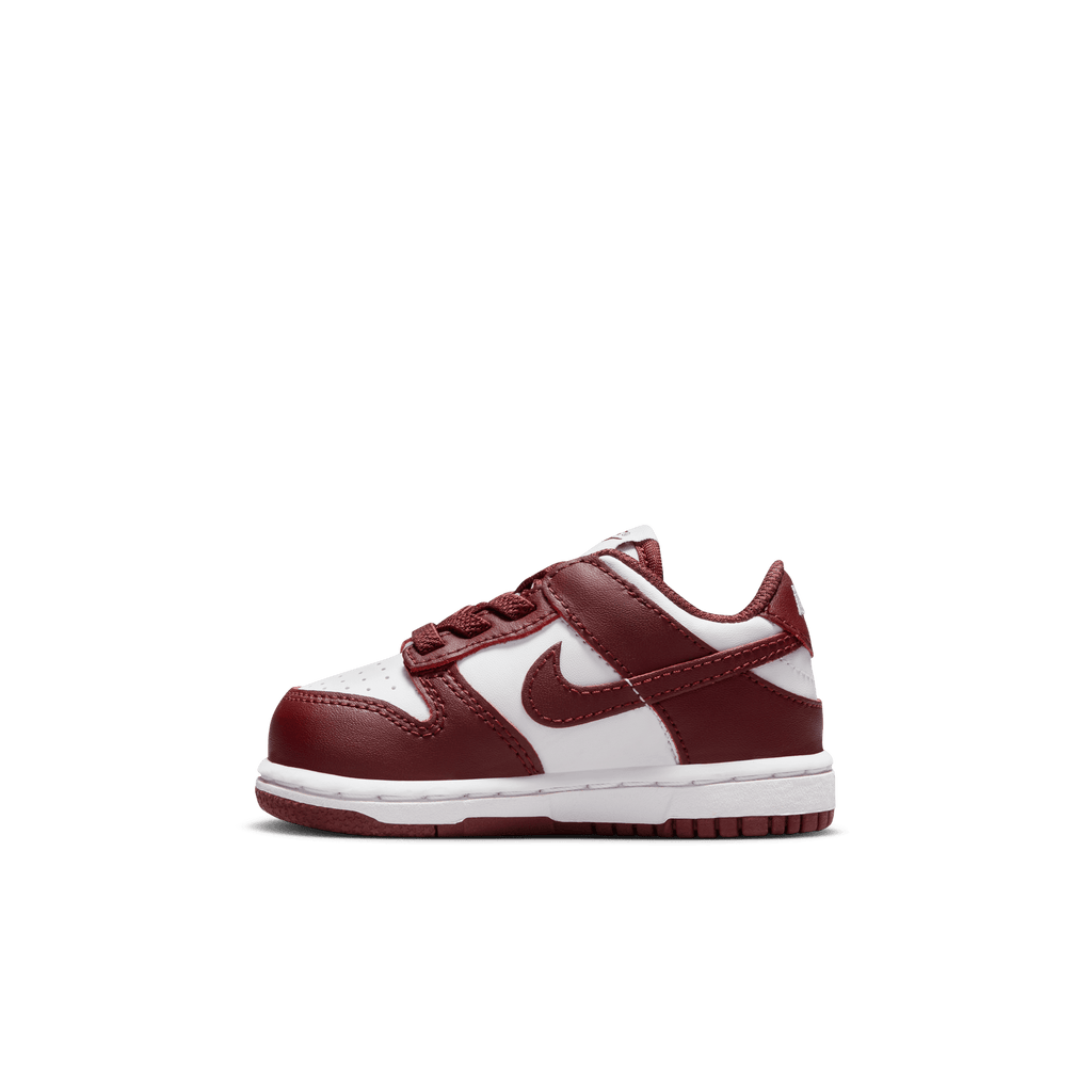 Baby/Toddler Nike Dunk Low "White Gym Red Redwood"