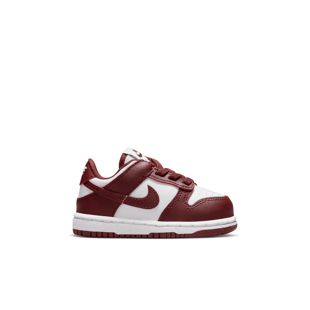 Baby/Toddler Nike Dunk Low "White Gym Red Redwood"