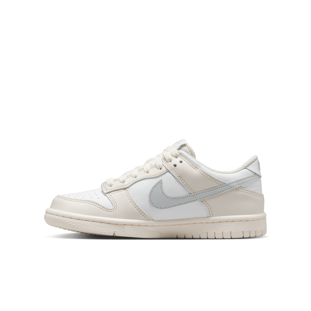 Big Kids' Nike Dunk Low "Phantom Light Silver"