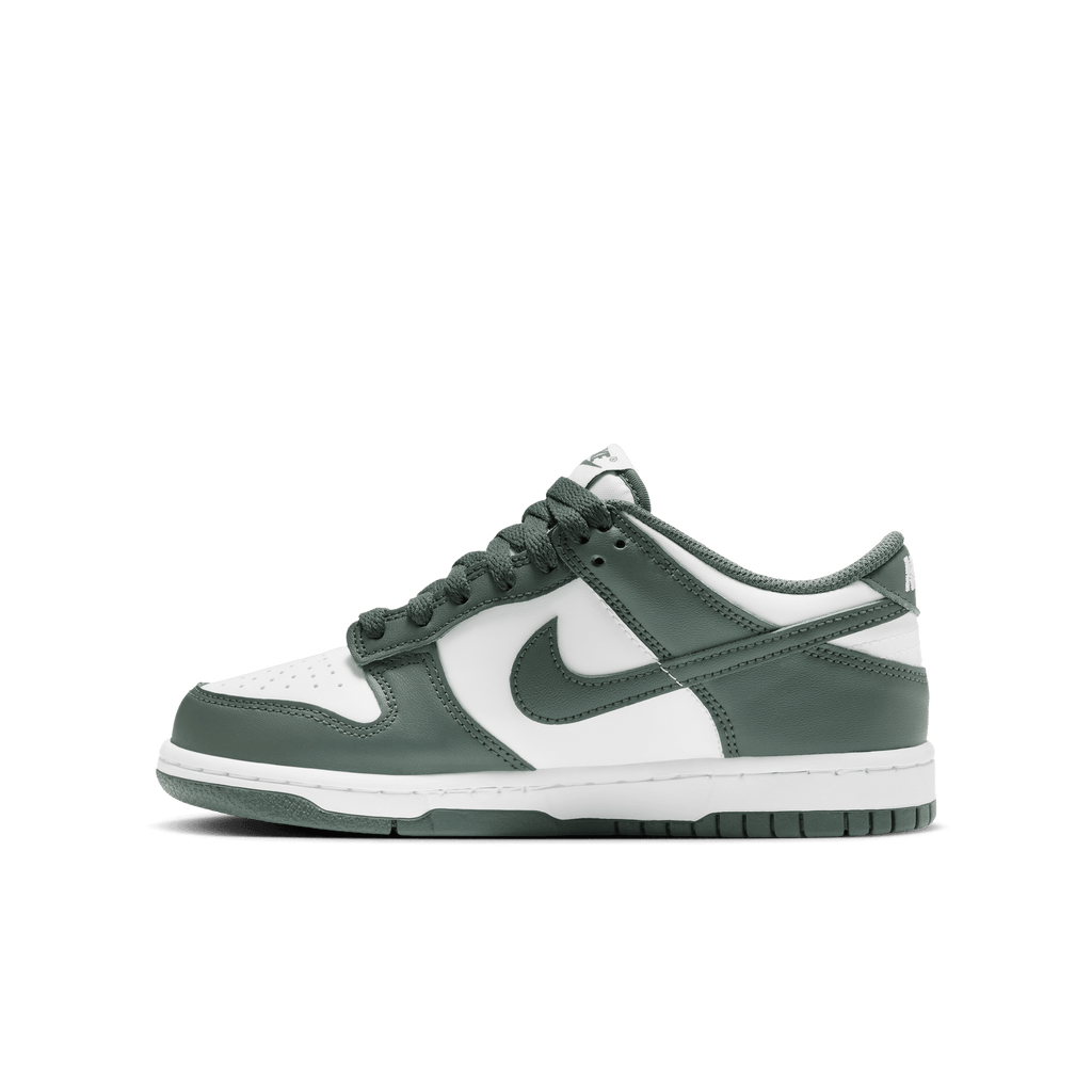 Big Kids' Nike Dunk Low "Vintage Green"