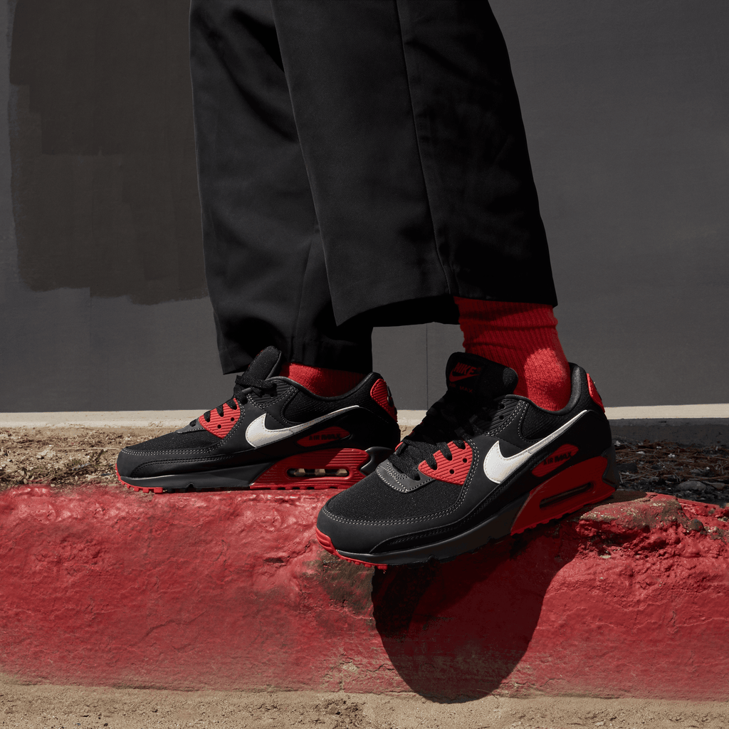 Men's Nike Air Max 90 "Anthracite Mystic Red"