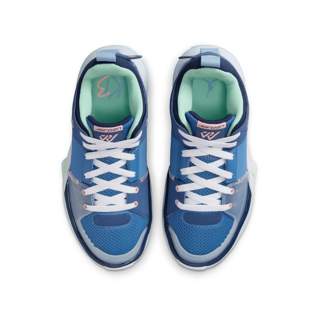 Big Kids' Russell Westbrook Jordan One Take 5 "Stone Blue"