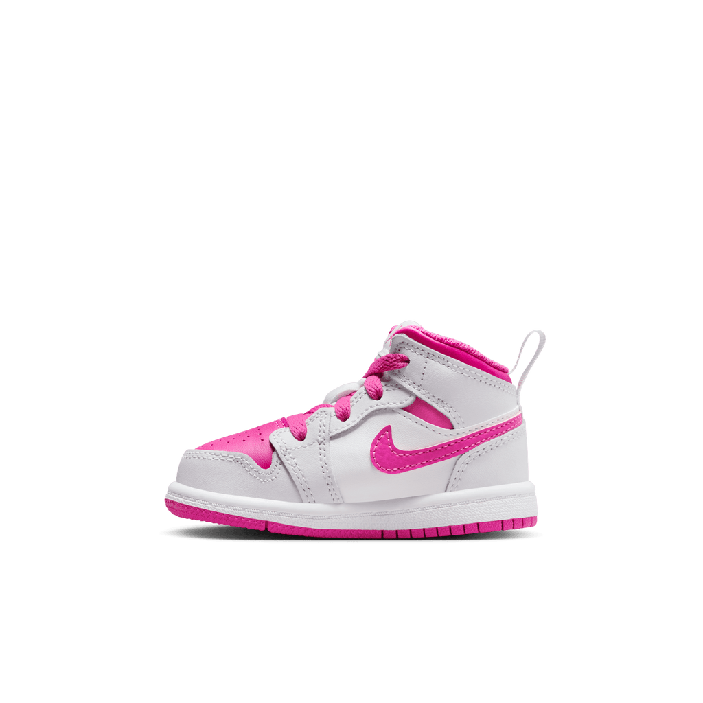 Baby/Toddler Jordan 1 Mid "Fire Pink"