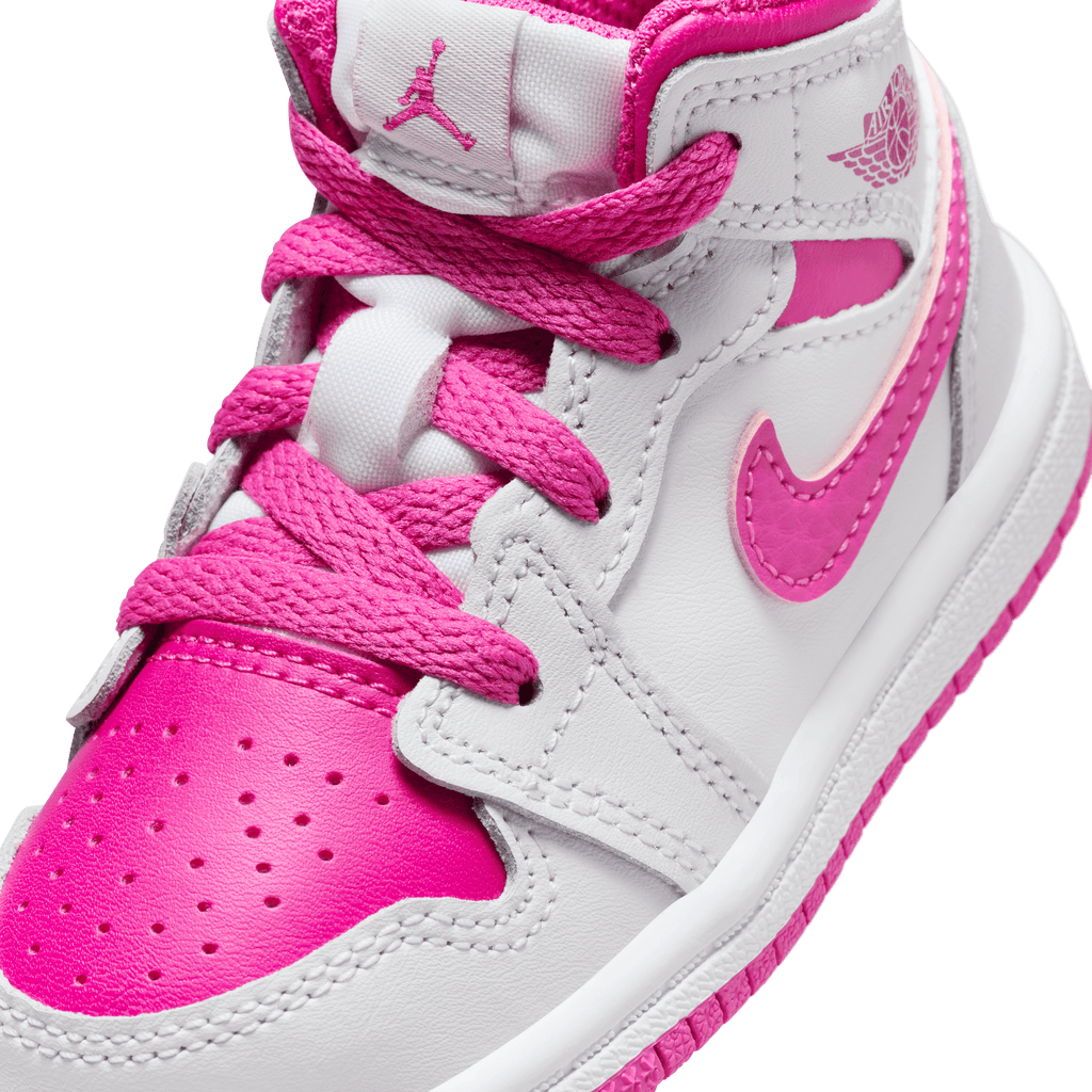 Baby/Toddler Jordan 1 Mid "Fire Pink"