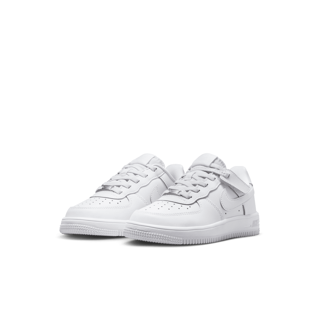 Little Kids' Nike Force 1 Low EasyOn "Triple White"