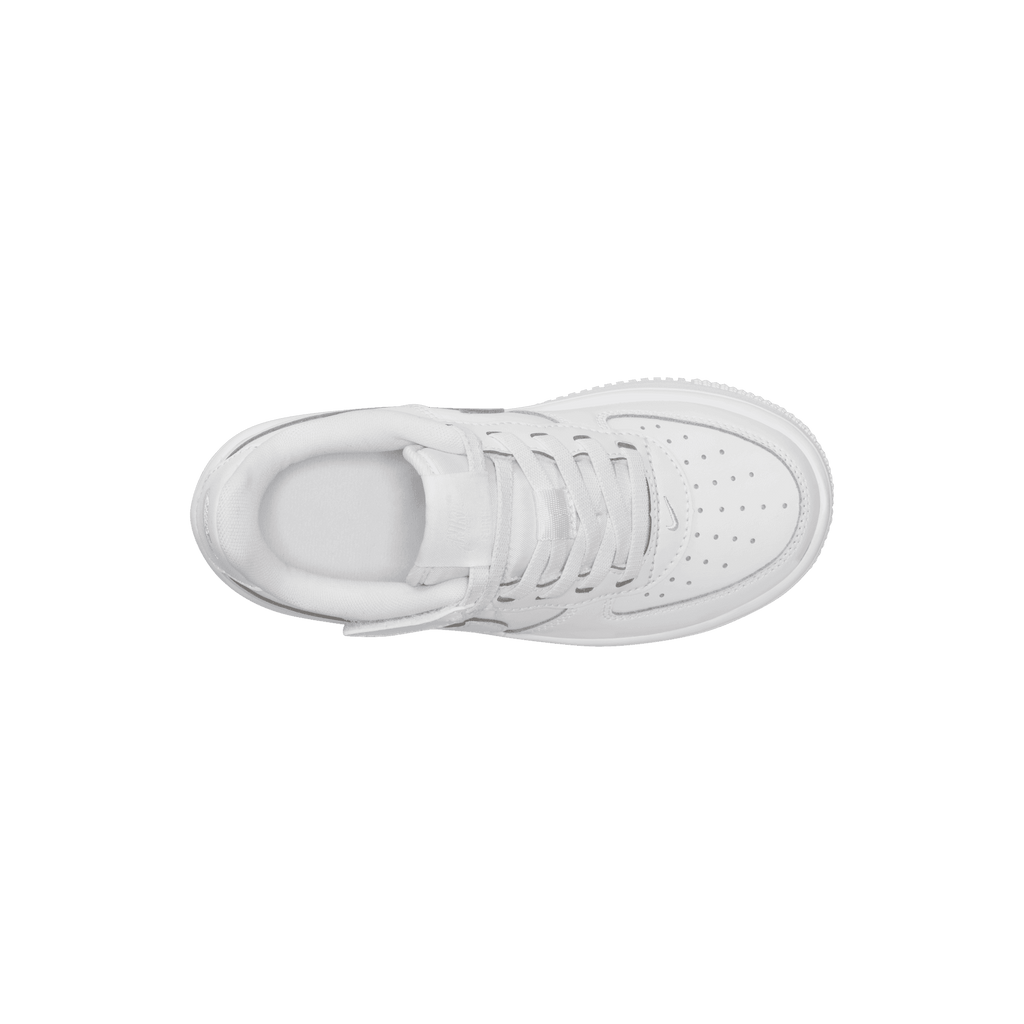 Little Kids' Nike Force 1 Low EasyOn "Triple White"