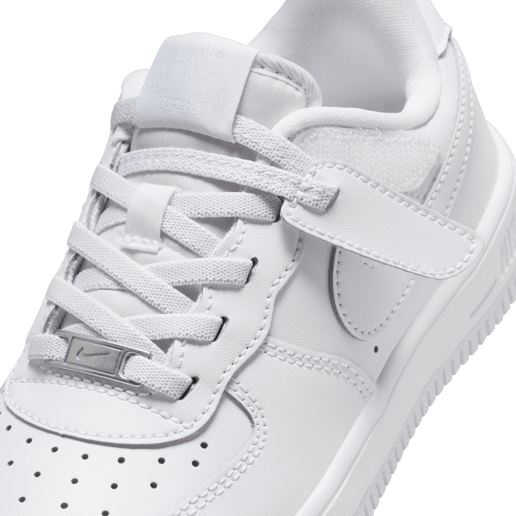 Little Kids' Nike Force 1 Low EasyOn "Triple White"