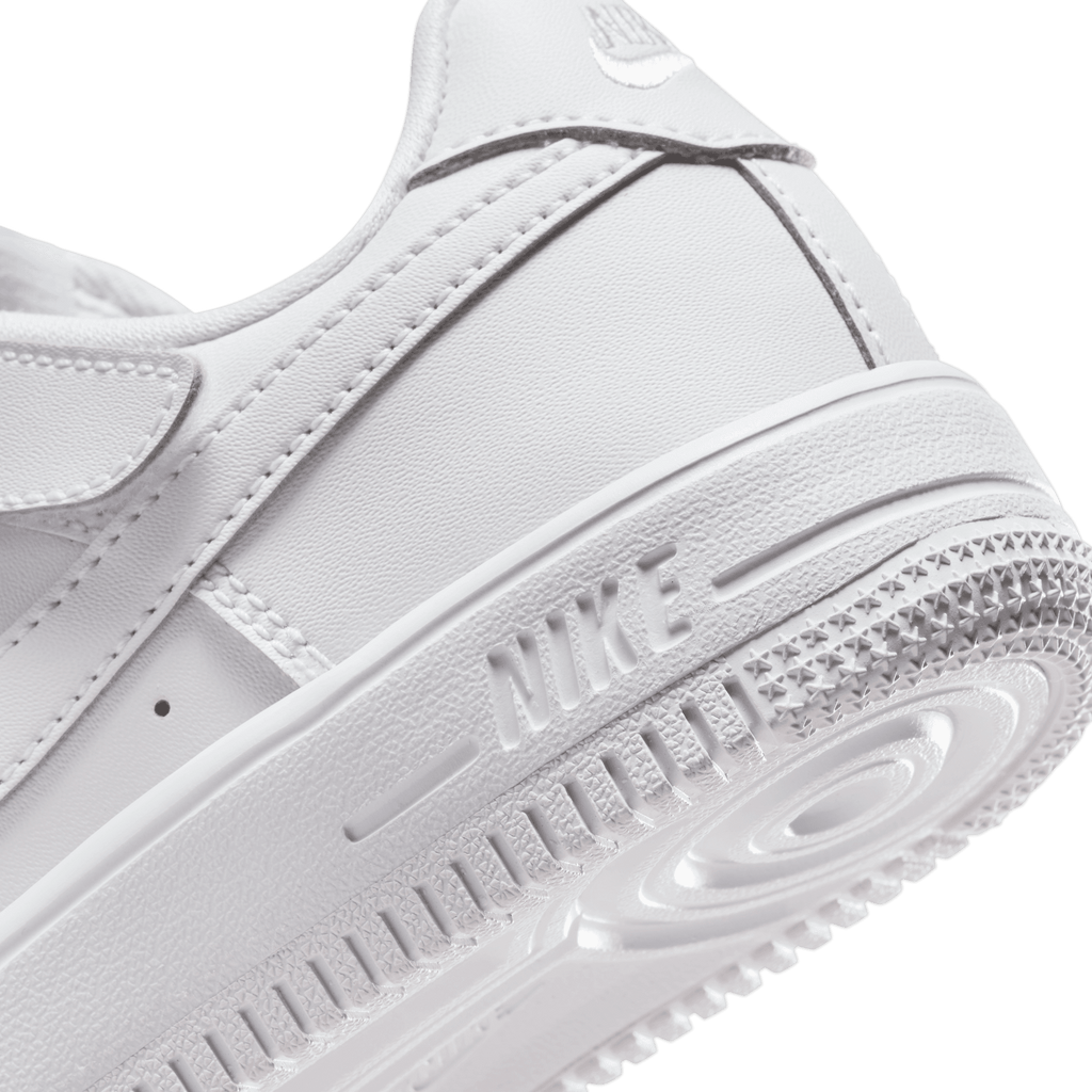 Little Kids' Nike Force 1 Low EasyOn "Triple White"