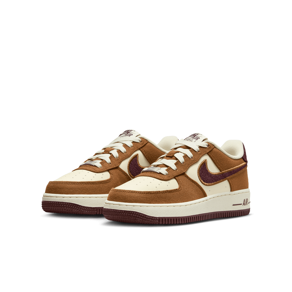 Big Kids' Nike Air Force 1 LV8 "Notebook Doodle British Tan"