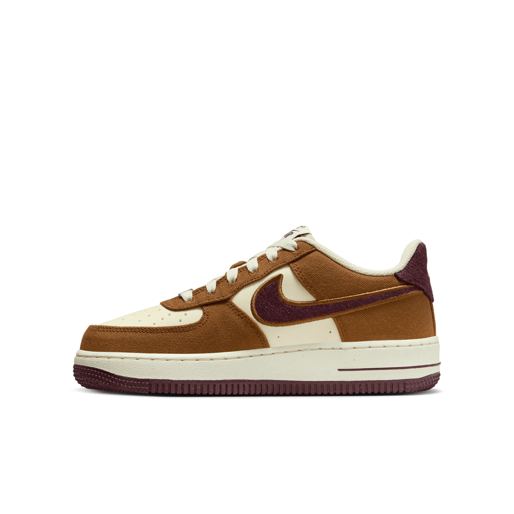 Big Kids' Nike Air Force 1 LV8 "Notebook Doodle British Tan"