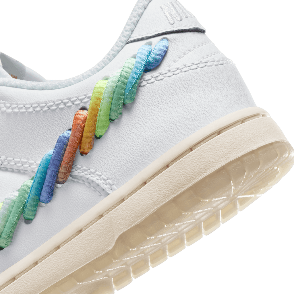 Little Kids' Nike Dunk Low SE "Rainbow Swoosh"