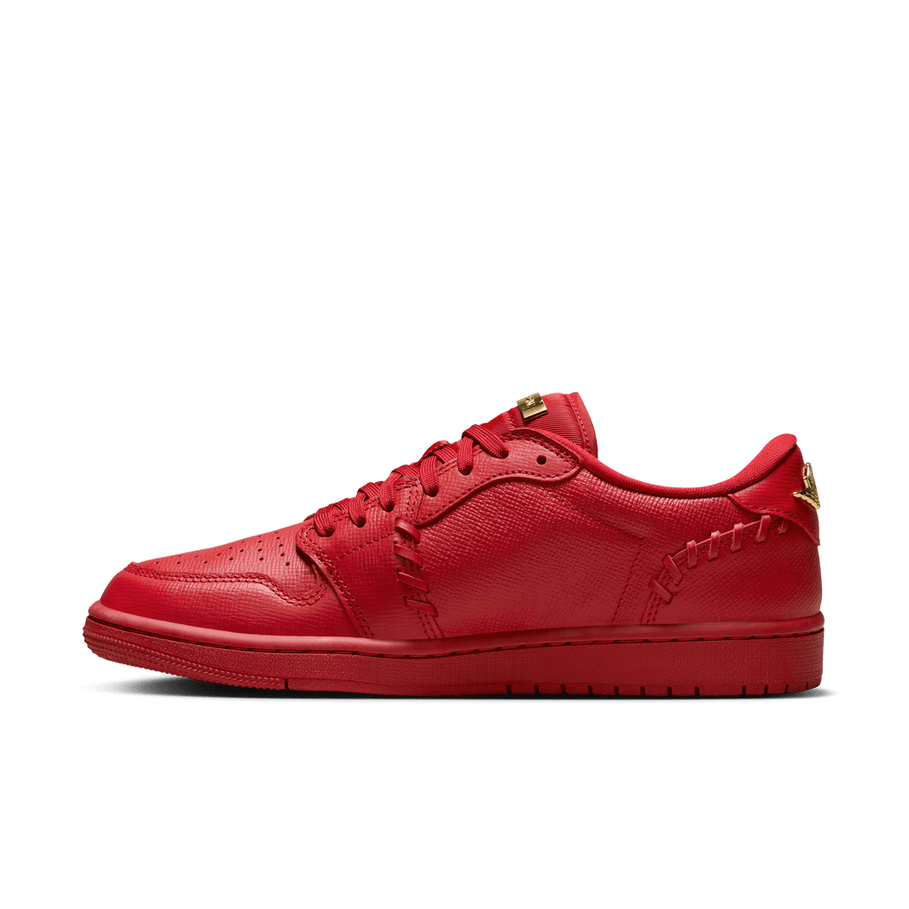 Women's Air Jordan 1 Low Method of Make "Gym Red Metallic Gold"