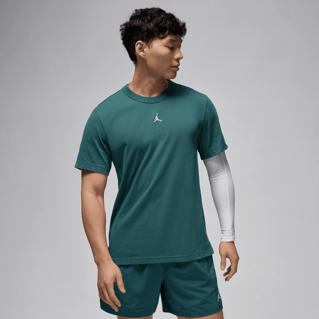 Men's Jordan Sport Dri-FIT Short-Sleeve Top "Oxidized Green White"