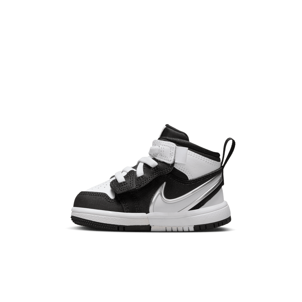 Baby/Toddler Jordan 1 Mid RM EasyOn "Black White"