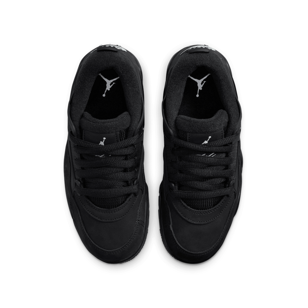 Big Kids' Air Jordan 4RM "Black Cat"