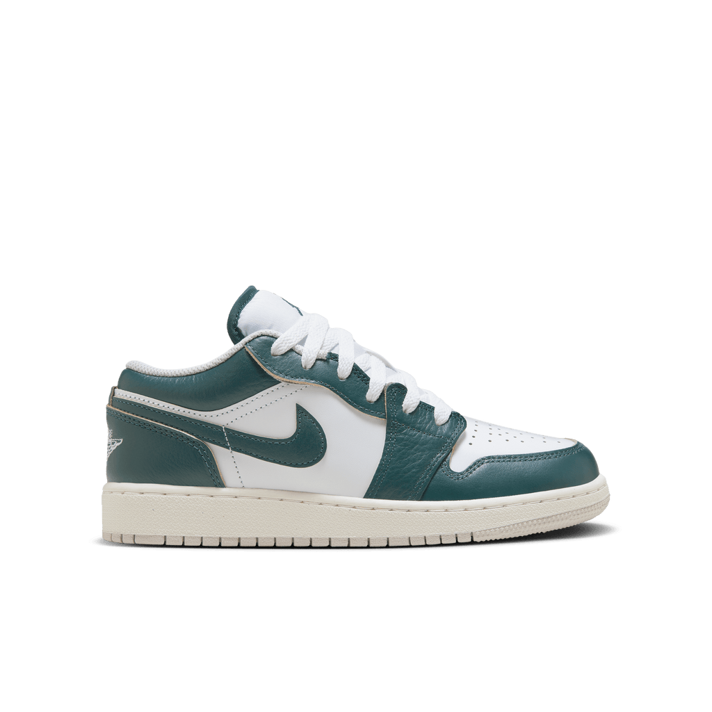 Big Kids' Air Jordan 1 Low SE "Oxidized Green"