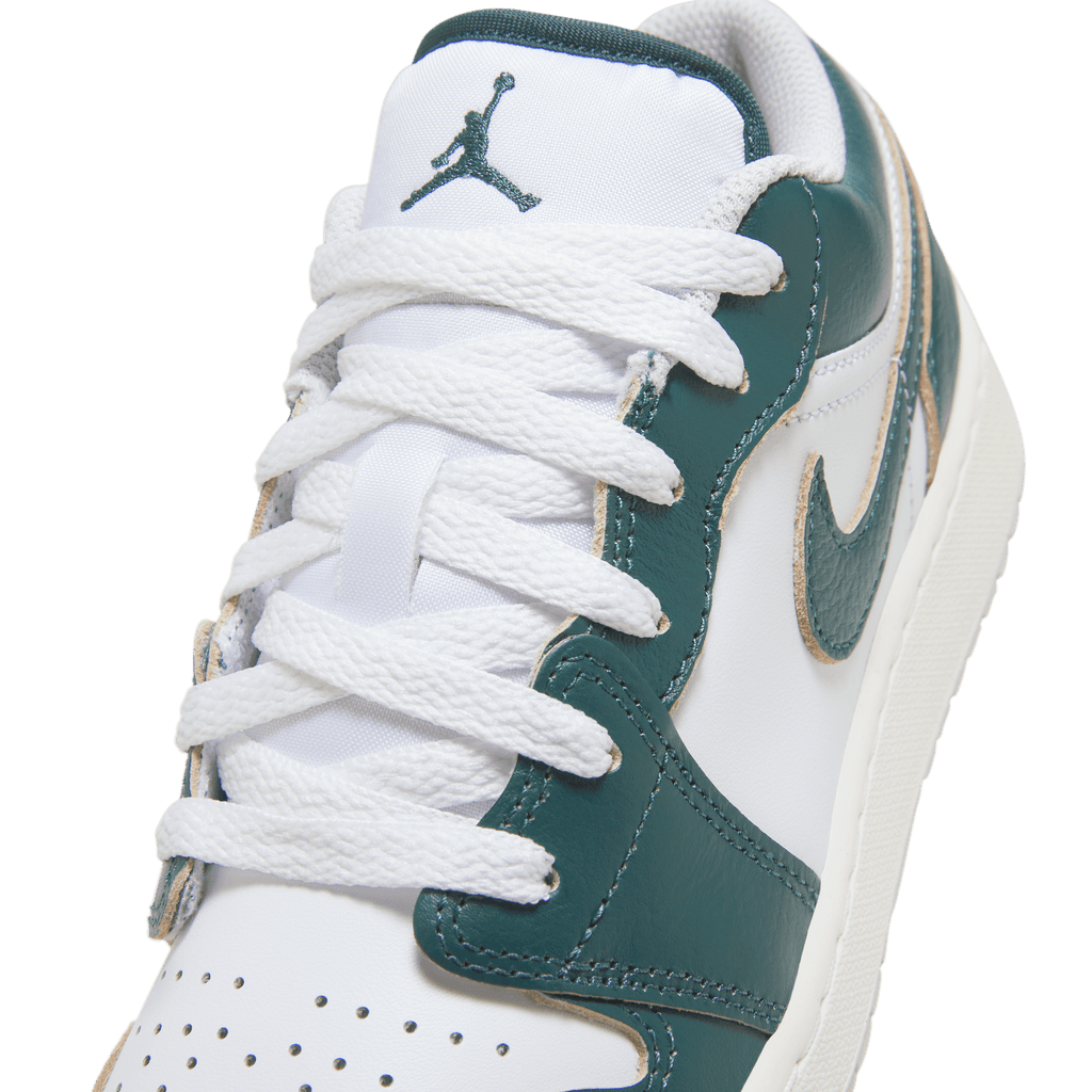 Big Kids' Air Jordan 1 Low SE "Oxidized Green"