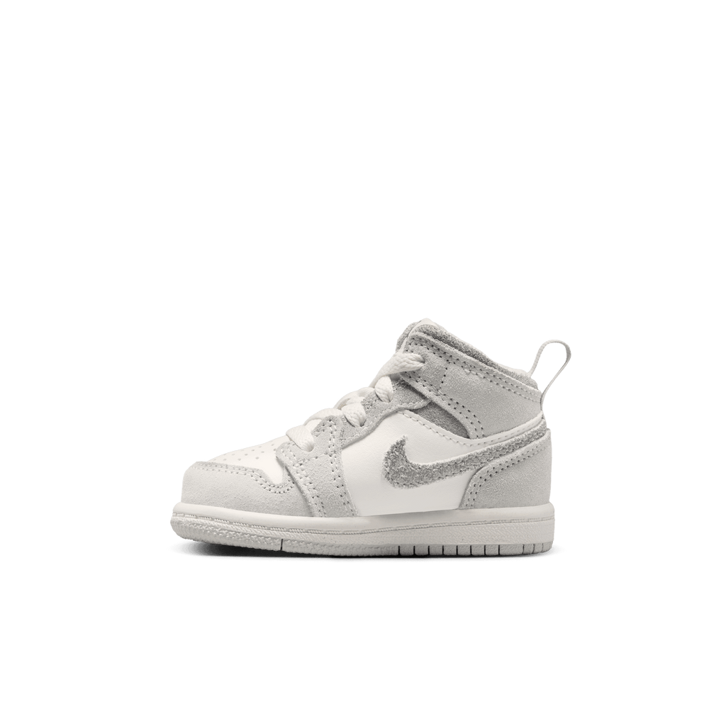 Toddlers' Jordan 1 Mid SE "Smoke Grey-Sail"