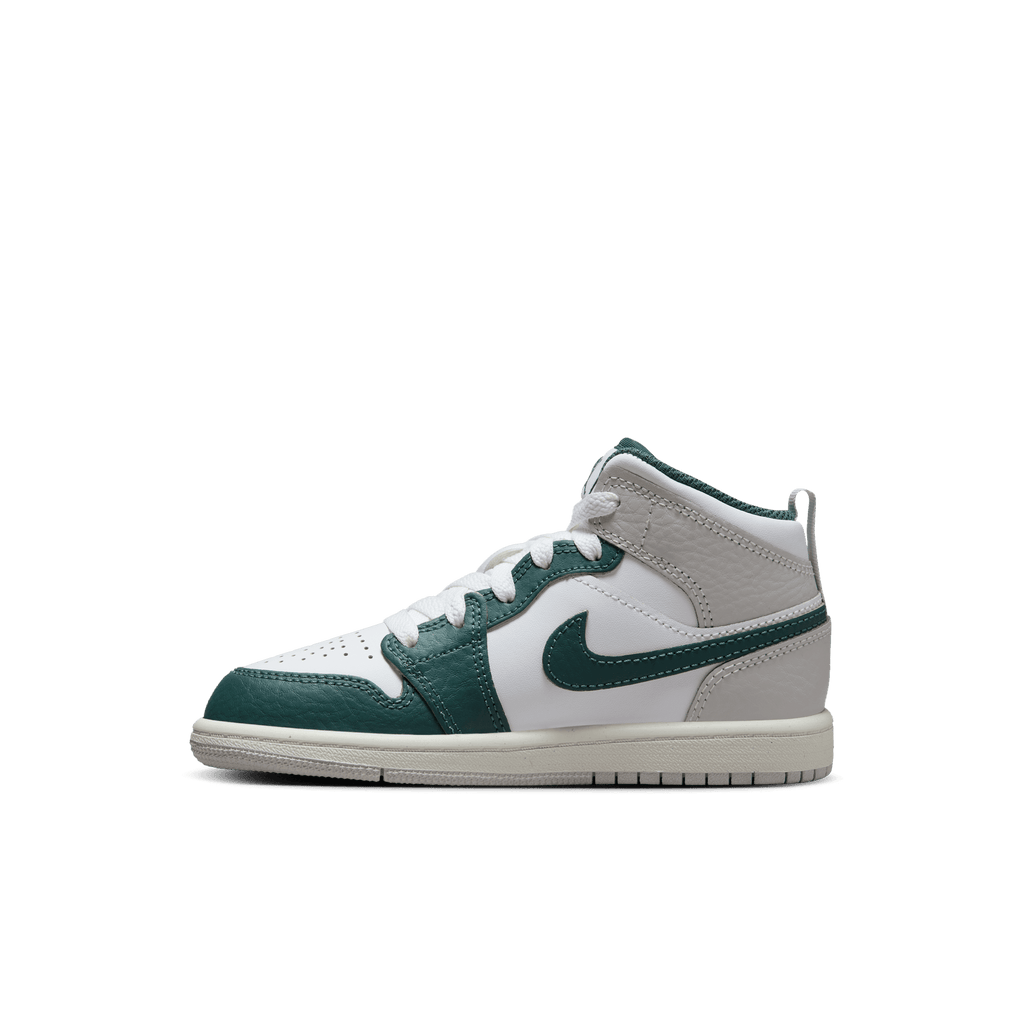 Little Kids' Jordan 1 Mid SE "Oxidized Green"