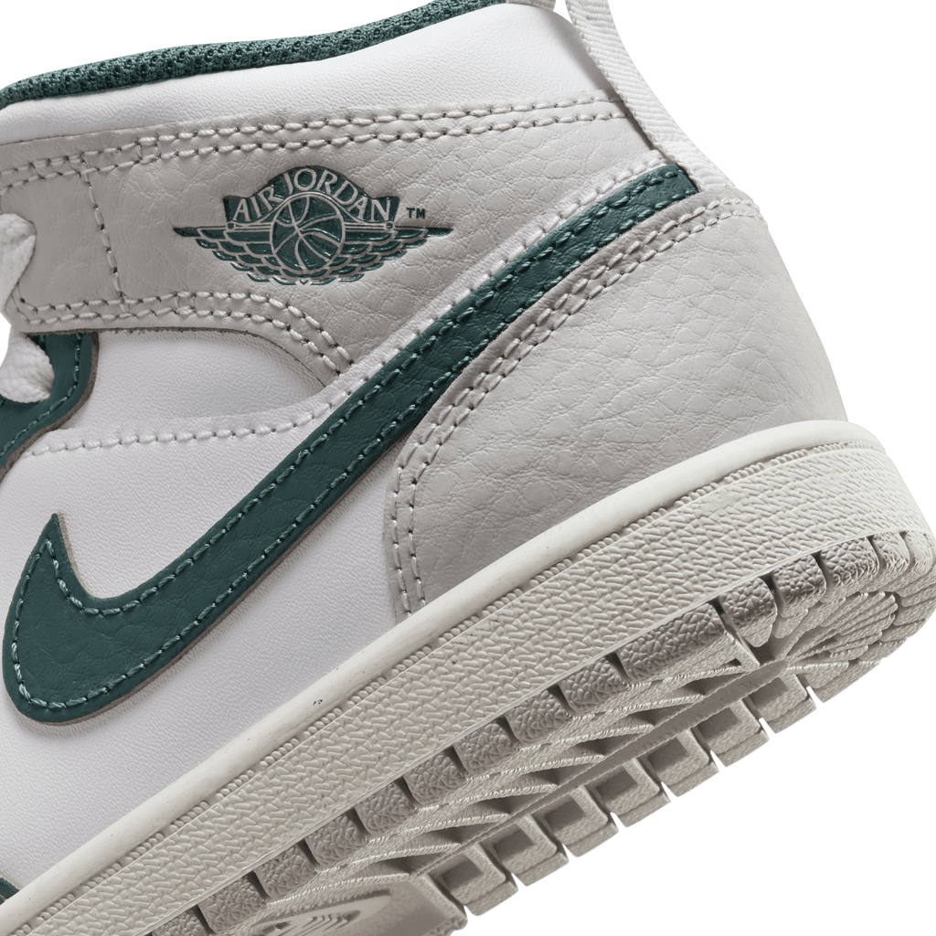 Little Kids' Jordan 1 Mid SE "Oxidized Green"