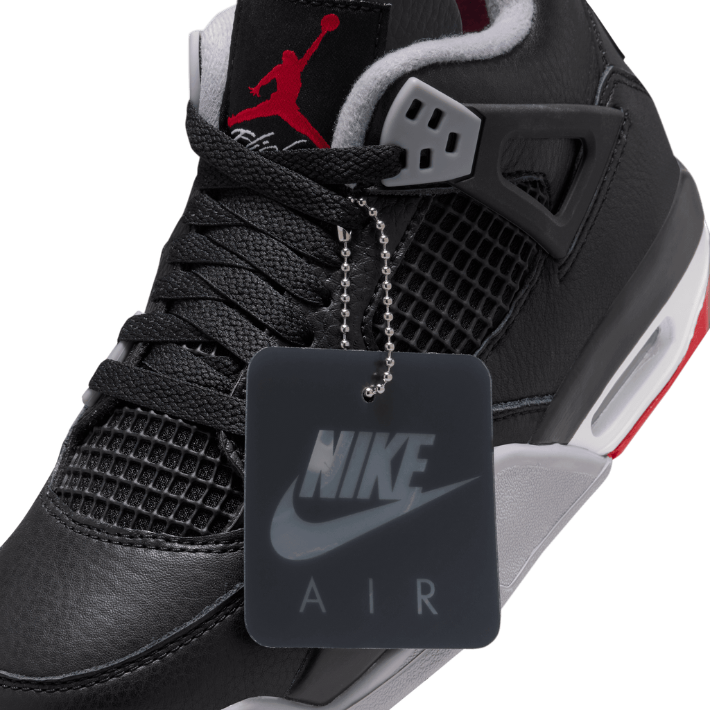 Big Kids' Air Jordan 4 Retro "Bred Reimagined"