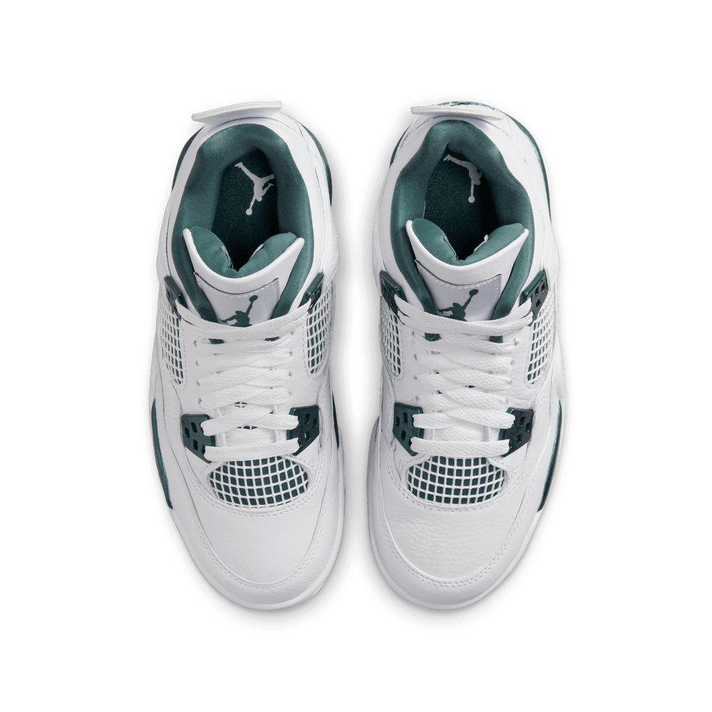 Big Kids' Air Jordan 4 Retro "Oxidized Green"