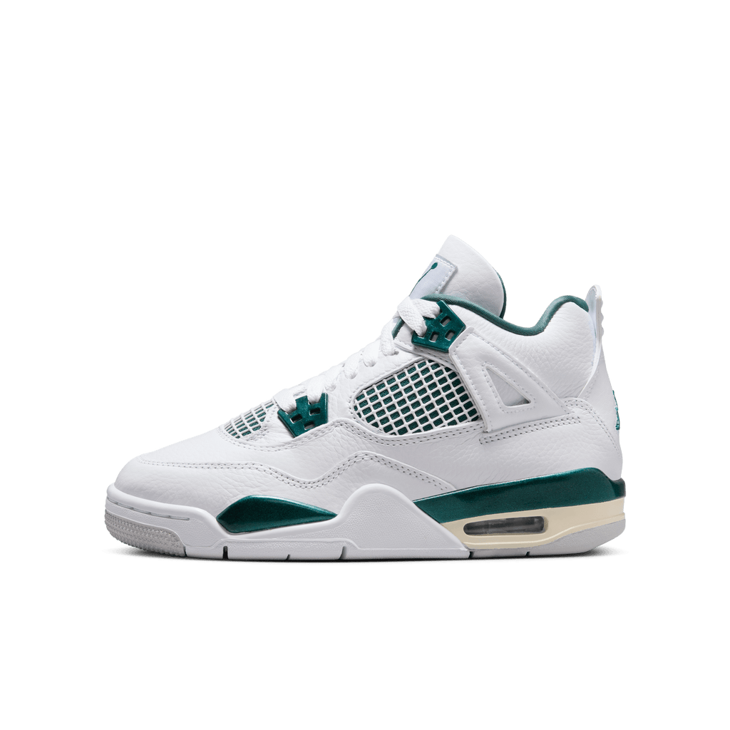 Big Kids' Air Jordan 4 Retro "Oxidized Green"