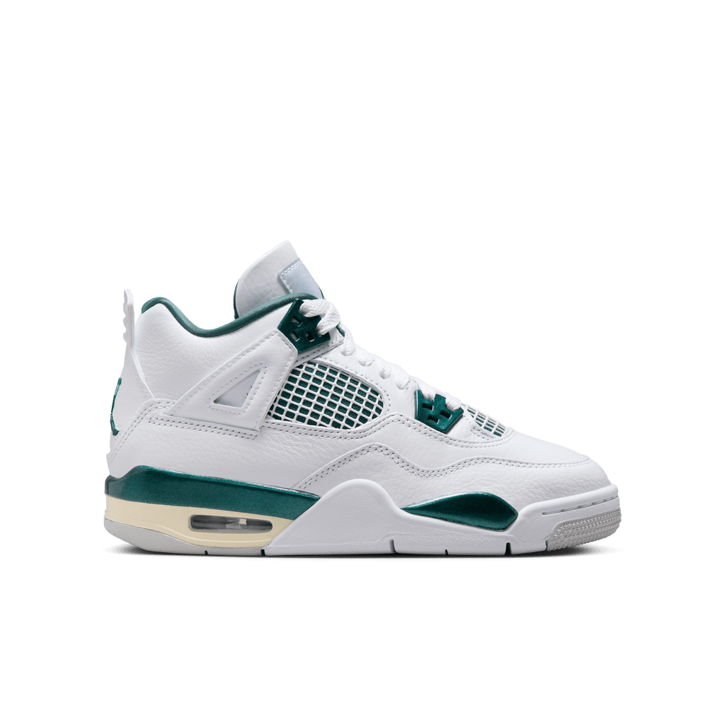 Big Kids' Air Jordan 4 Retro "Oxidized Green"