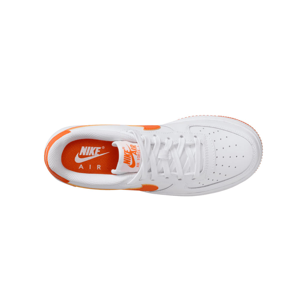 Big Kids' Nike Air Force 1 "White Safety Orange"