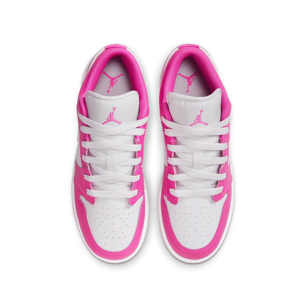 Big Kids' Air Jordan 1 Low "Fire Pink"