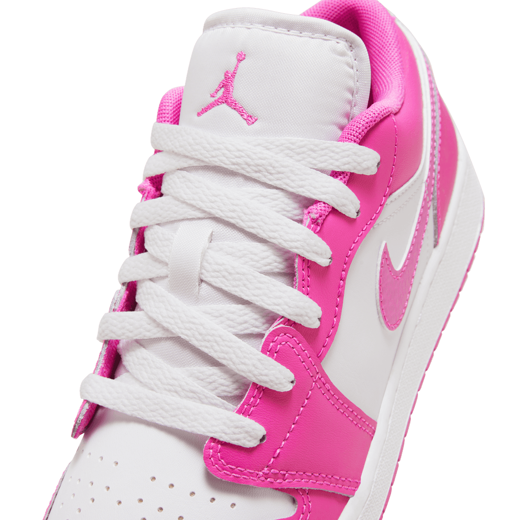 Big Kids' Air Jordan 1 Low "Fire Pink"